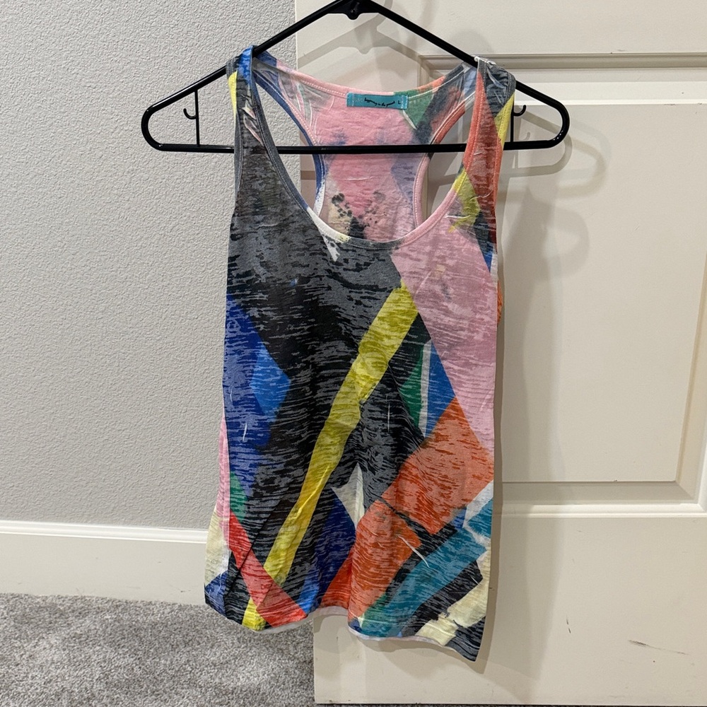 Colorful Geometric Women's Tank Top